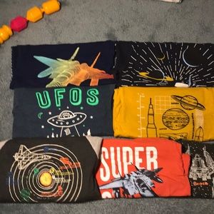 7 Long sleeved TShirts Sz 7 OshKosh